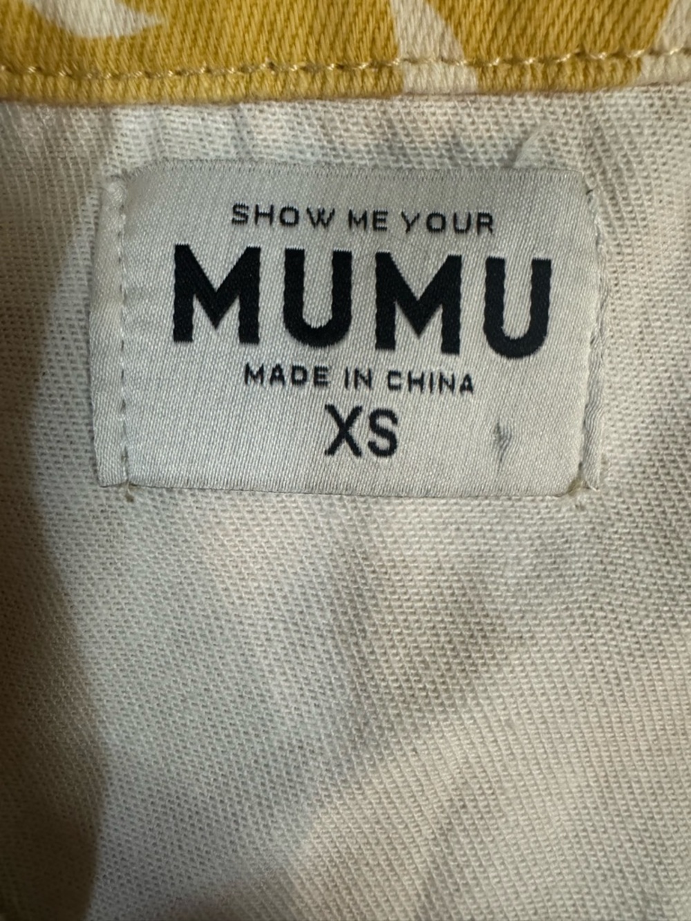 Show Me Your Mumu Cannon Romper paradise sun denim yellow - Picture 3 of 8